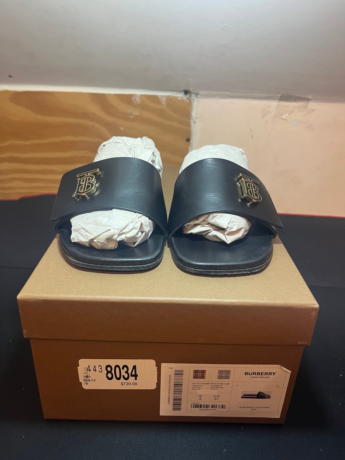 Burberry sandals
