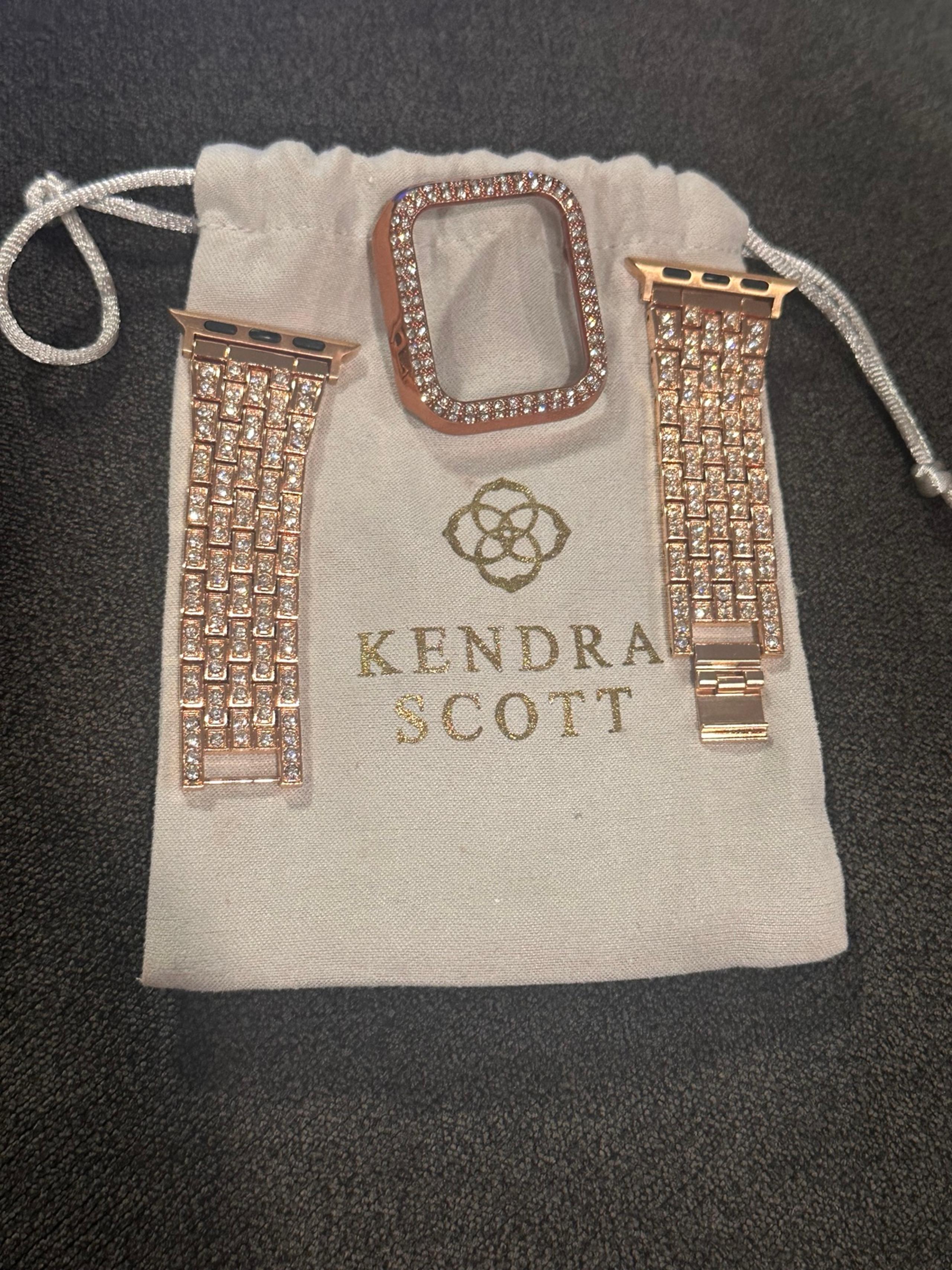 Kendra Scott rose gold bling Apple Watch band