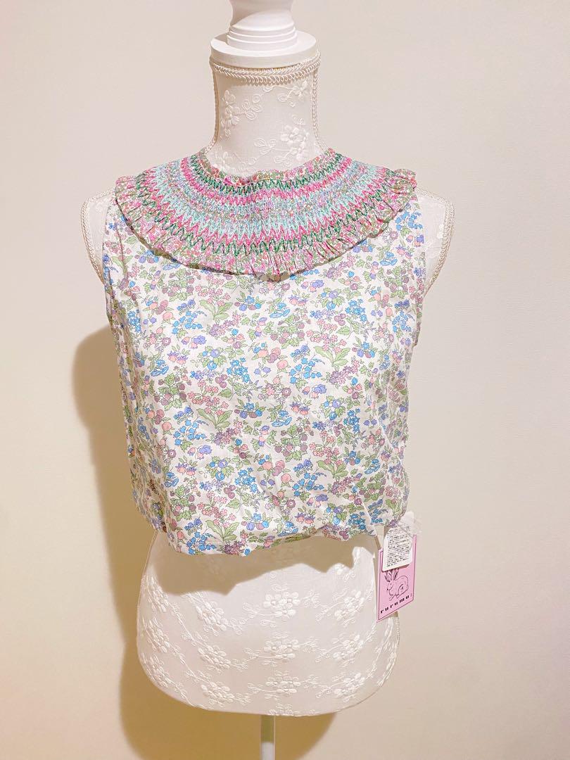 Rurumu Liberty Attached Sleeve Tops