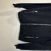 ALLSAINTS Oldsen Bomber Jacket Black Cotton Men's Full Zip Knit Jumper Size M