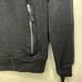 ALLSAINTS Oldsen Bomber Jacket Black Cotton Men's Full Zip Knit Jumper Size M