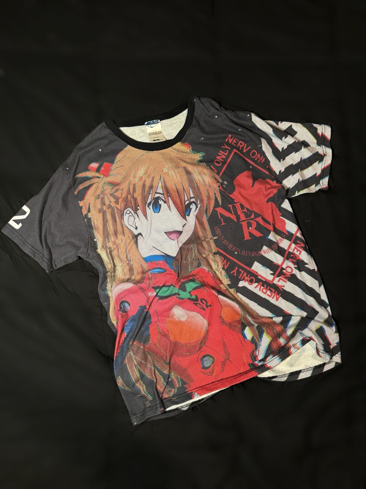 All over COSPA x Neon Evangelion Asuka t-shirt