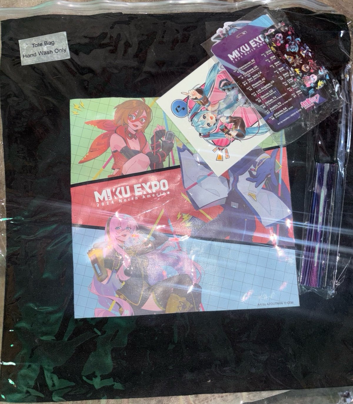 Miku expo 2024 North America VIP bag