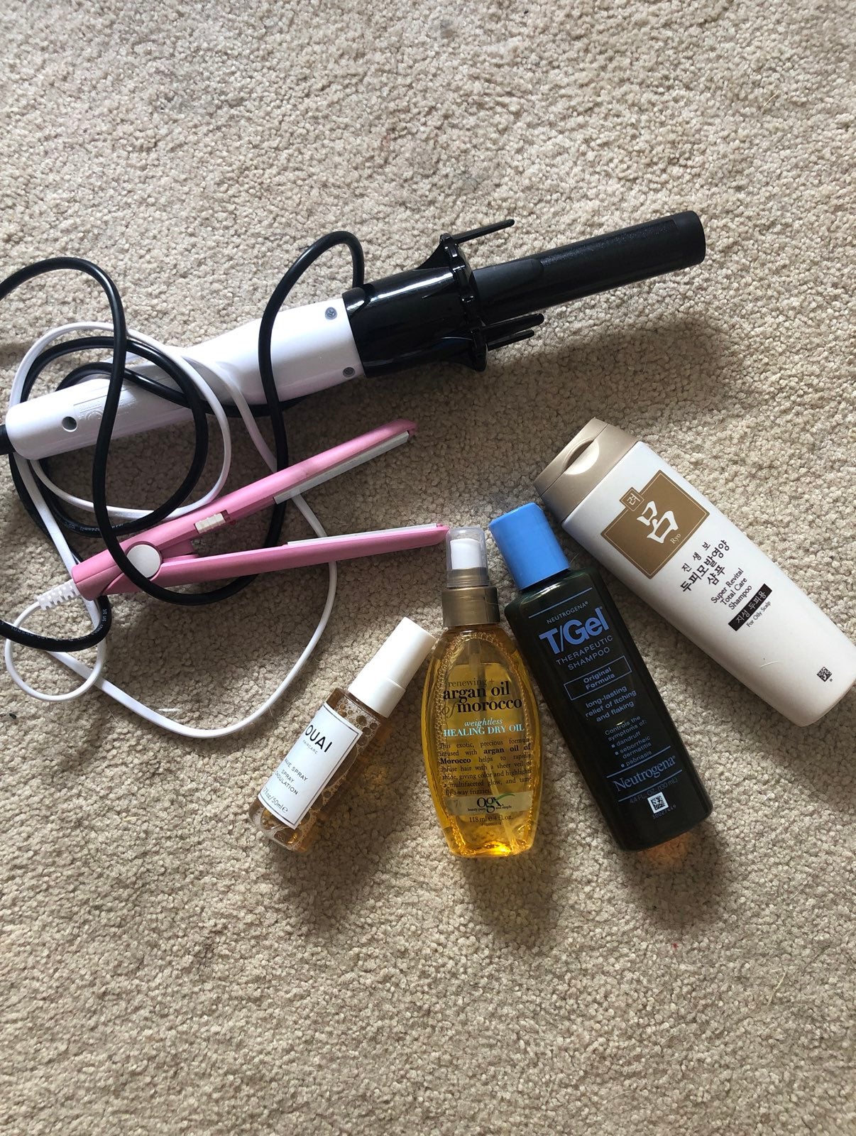 Hair tools hair products combo