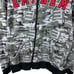 Mens Y2K Eminem All Over Print Rap Promo Full Zip Music Promo Hoodie Size S