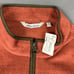 Peter Millar Golf Vest Crown Micro Shearling Fleece Full Zip XL Orange 198