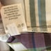 Tommy Bahama Womens Bermuda Shorts Plaid Cream Purple 14 NWOT bv