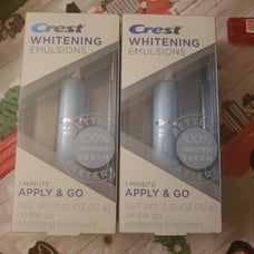 Crest Whitening Emulsions