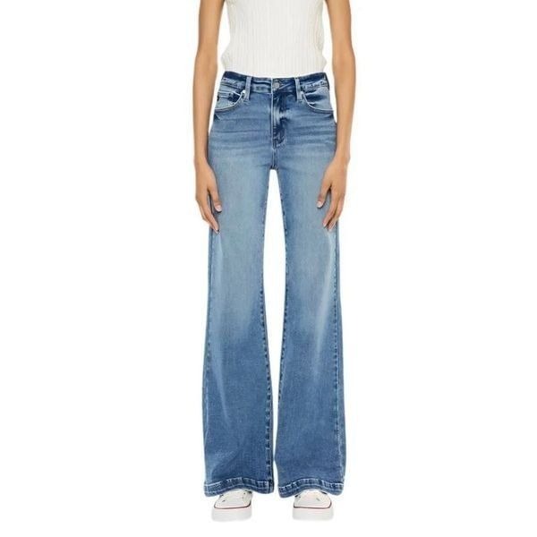 KANCAN - AVONLEA HIGH RISE WIDE LEG FLARE JEANS Size 3 / 25