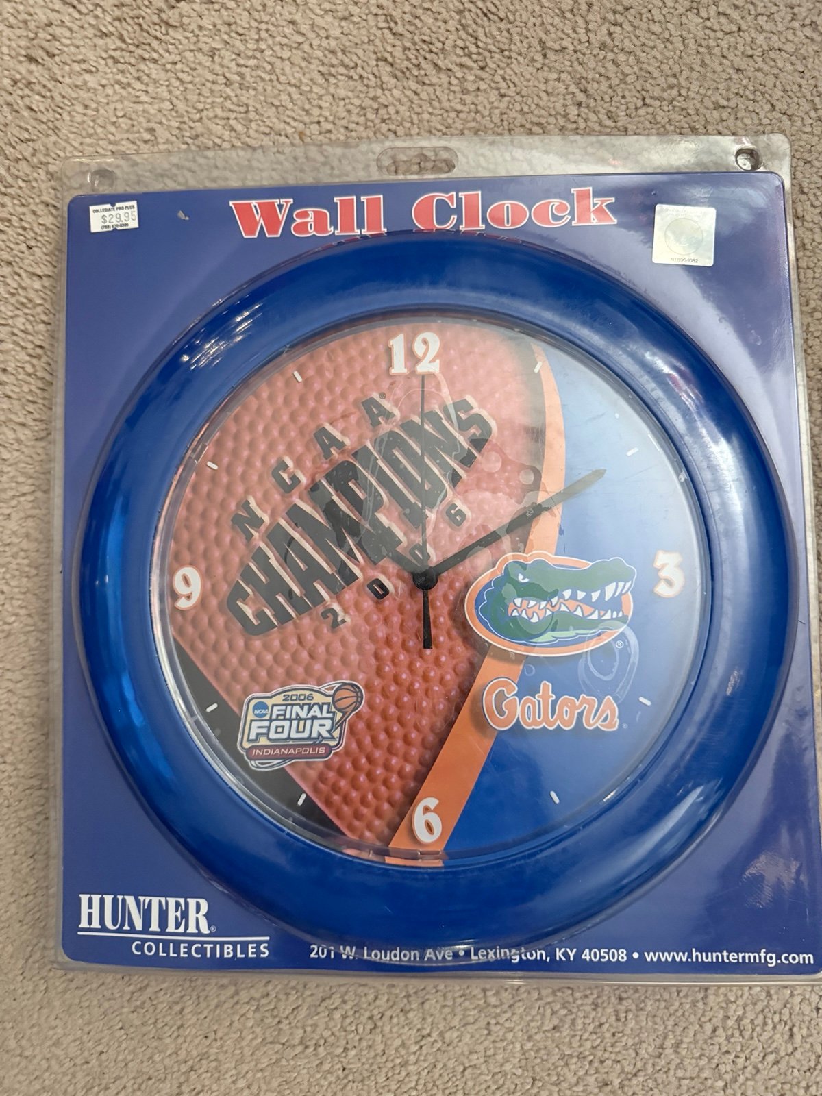 Florida Gators clock