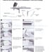 Triple action handle airbrush