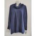 JM Collection Turtle Neck Laced Collar S