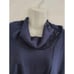 JM Collection Turtle Neck Laced Collar S