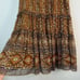 Ulla Johnson Thea Silk Blend Midi Skirt Womens 8 Ruffle Tiered Boho CottageCore