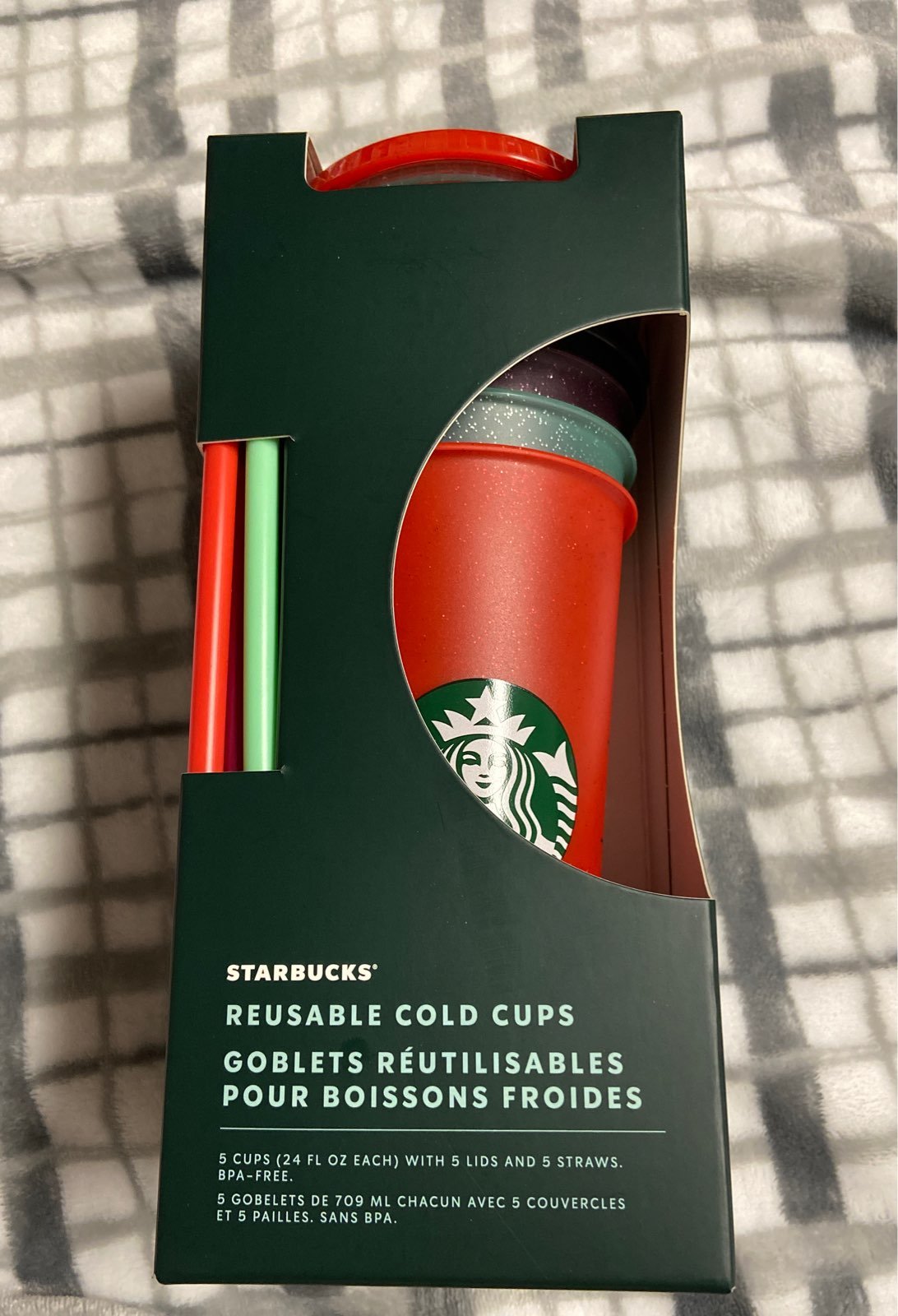 Starbucks exclusive reusable cold cups