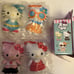 Hello Kitty plush danglers series 3 keychain set