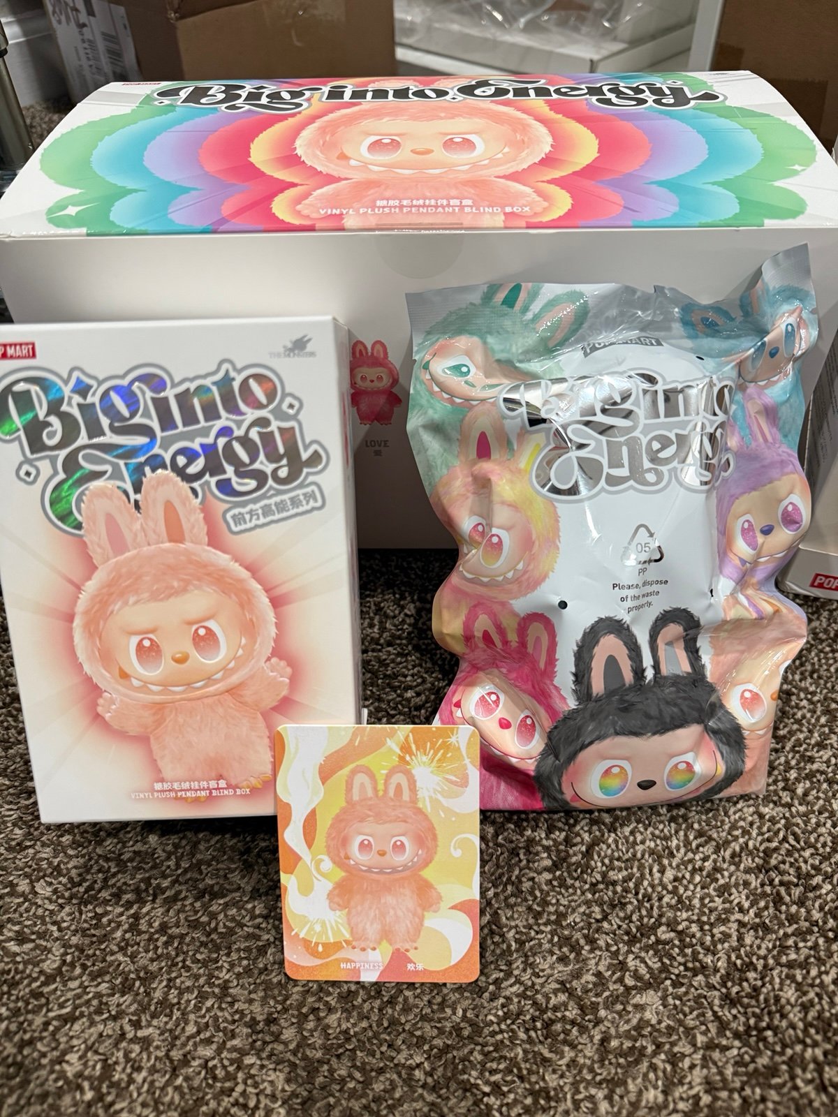 Labubu The Monsters Big into Energy Series Vinyl Plush