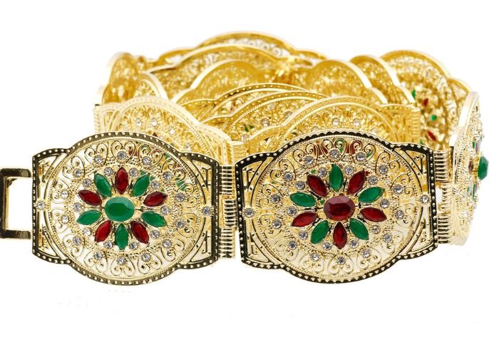 Ethnic Floral Belt