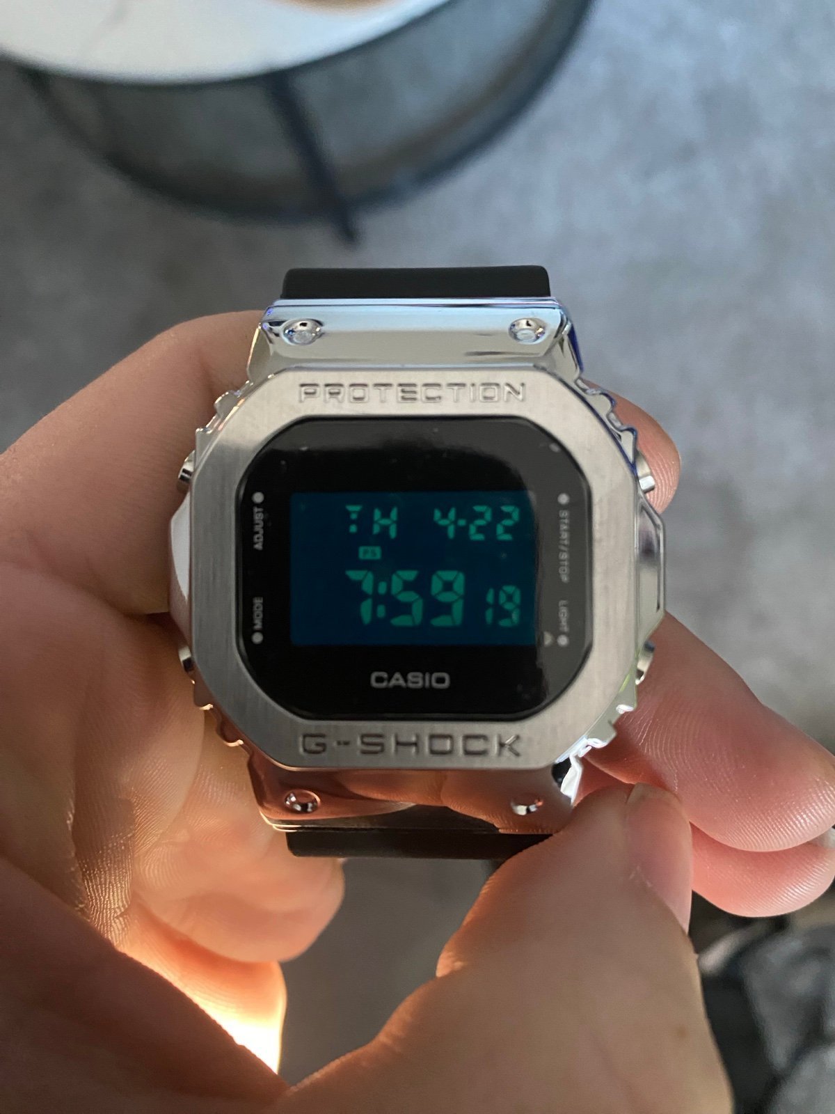 G Shock GM-5600U-1JF Men's Black Digital Wrist