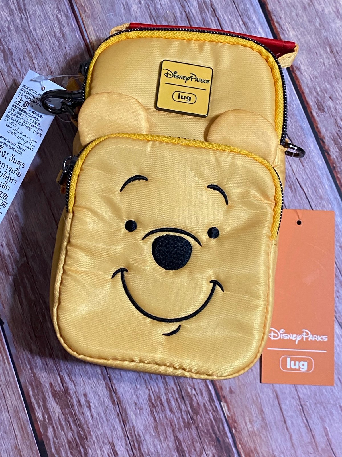 Disney Parks Winnie the Pooh Lug Mini Crossbody Bag