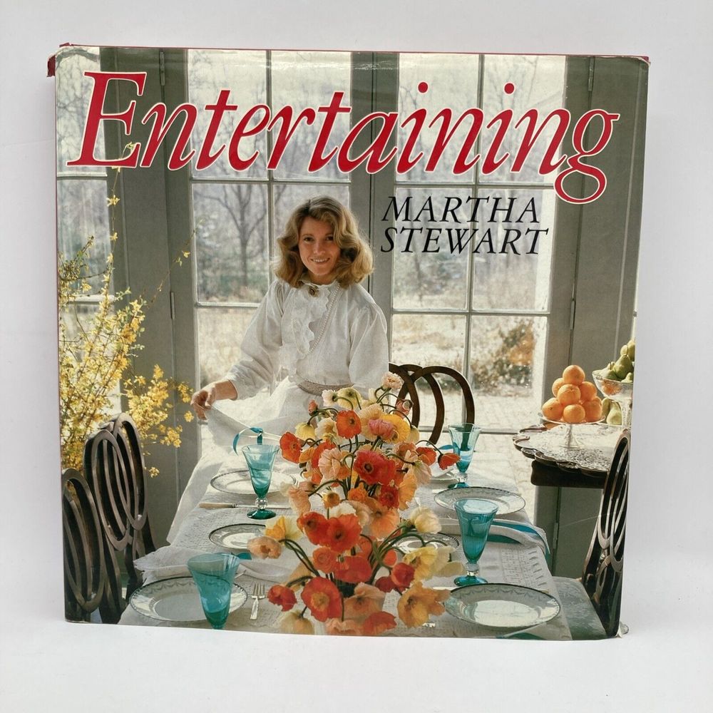 Entertaining by Martha Stewart (1982, Hardcover)