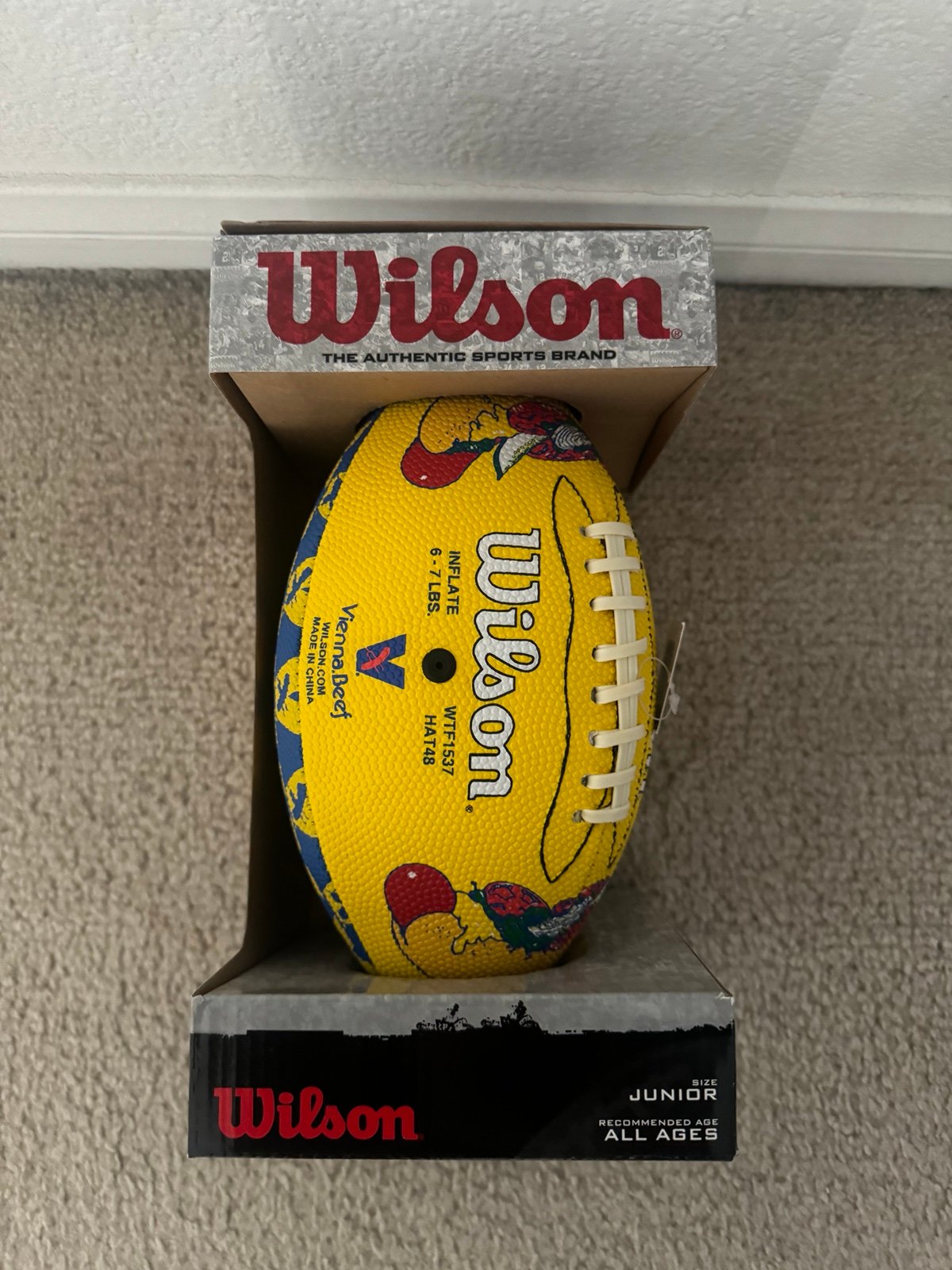 Wilson Vienna Beef Junior Football