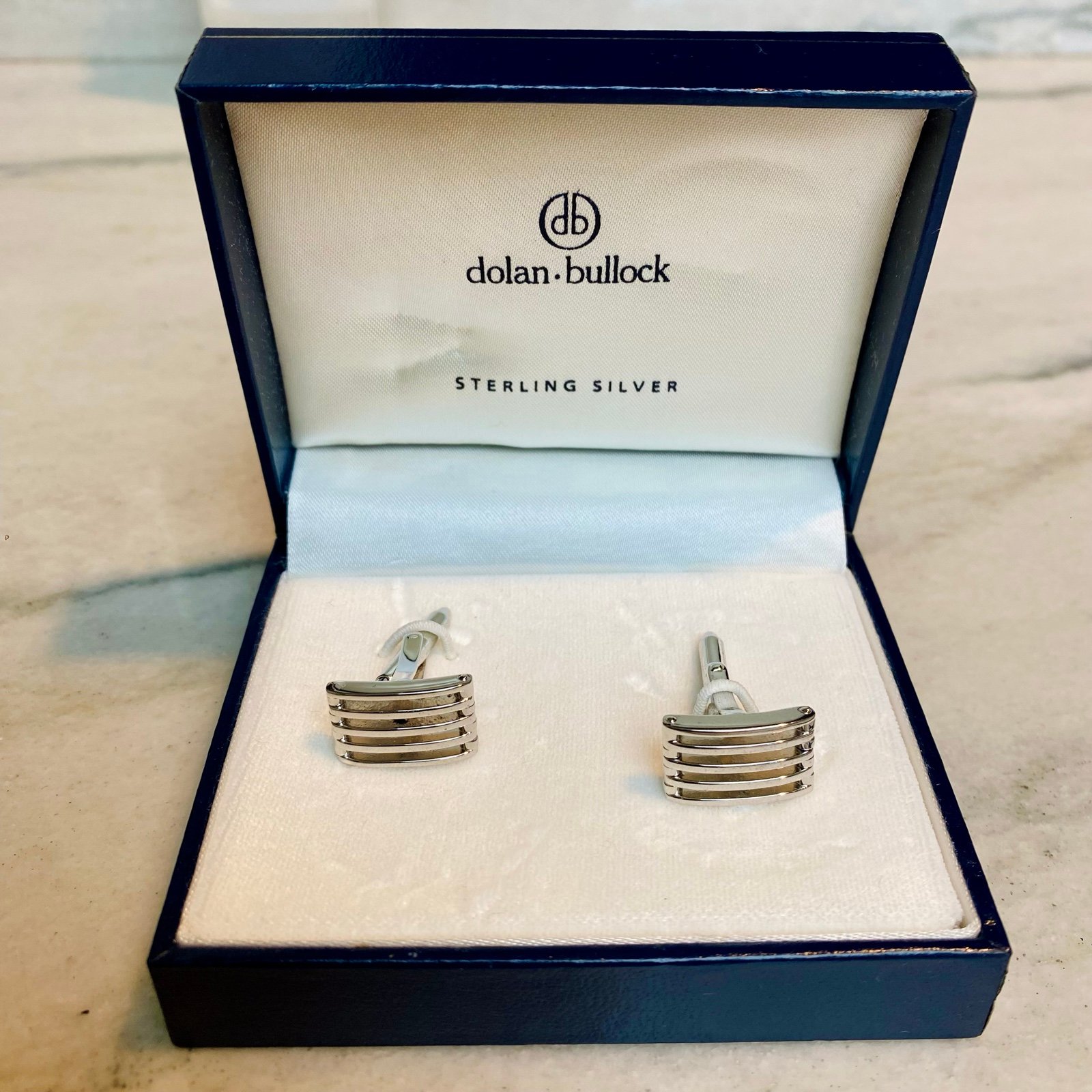 Vintage Dolan Bullock Sterling Silver Cufflinks