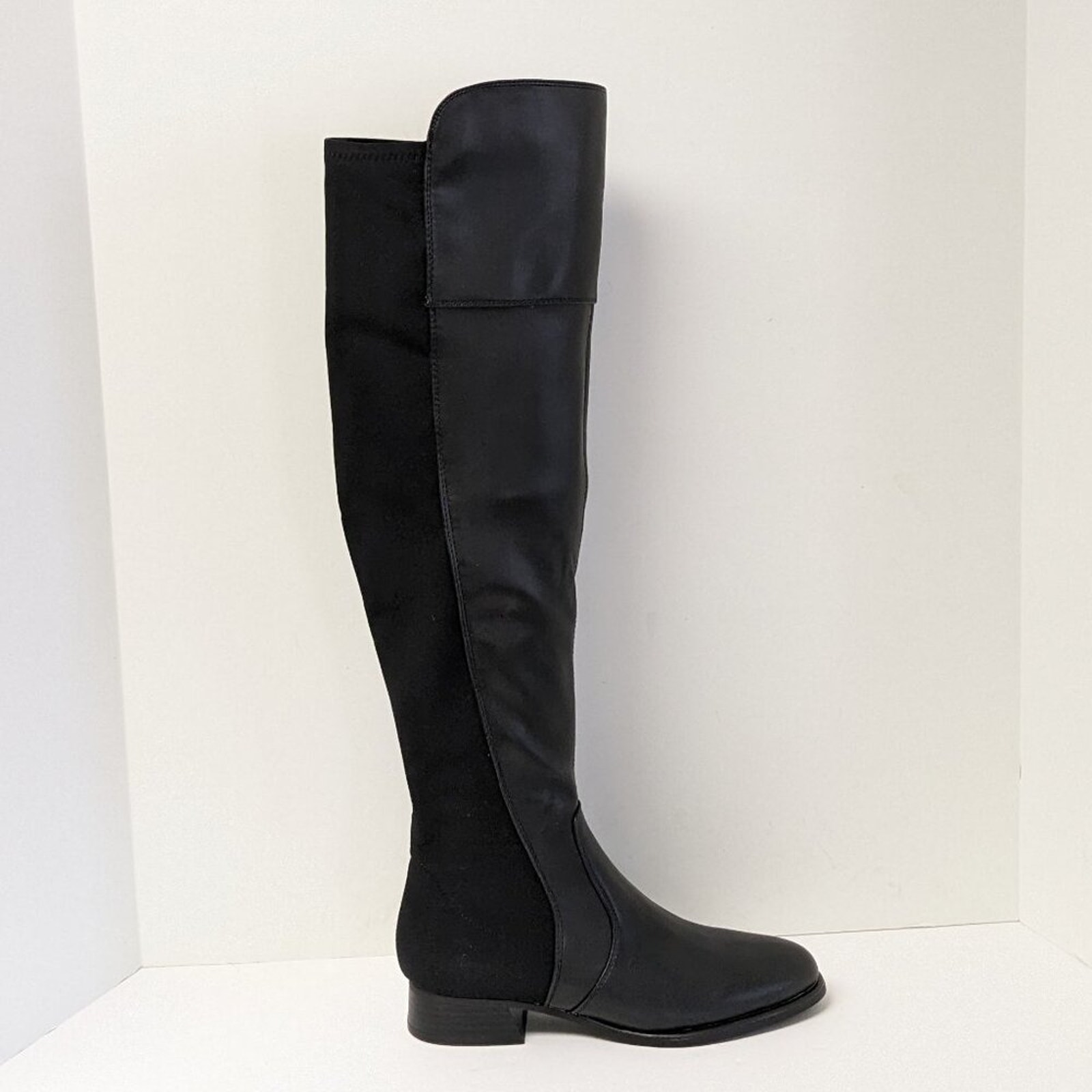 Marc Fisher Terrea Over-The-Knee Boots, Black, Women's 8.5