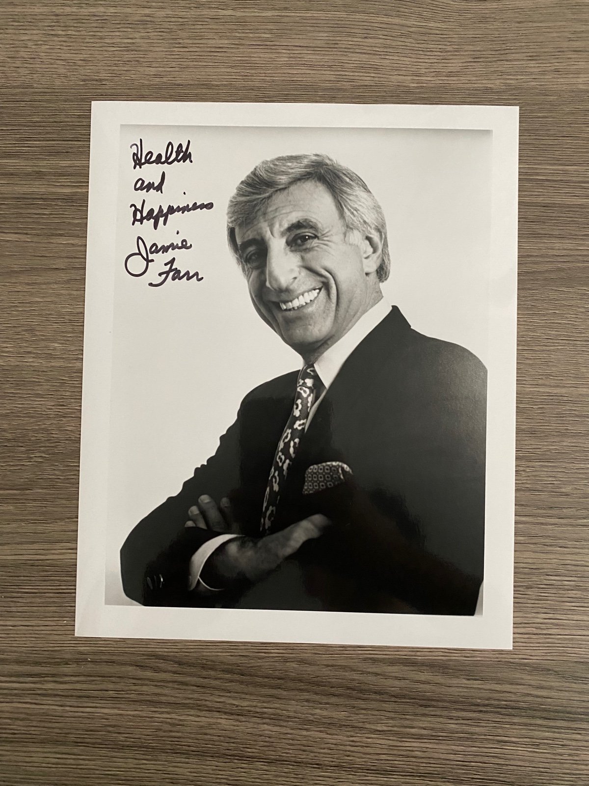 M*A*S*H Actor Jamie Farr Signed Photo