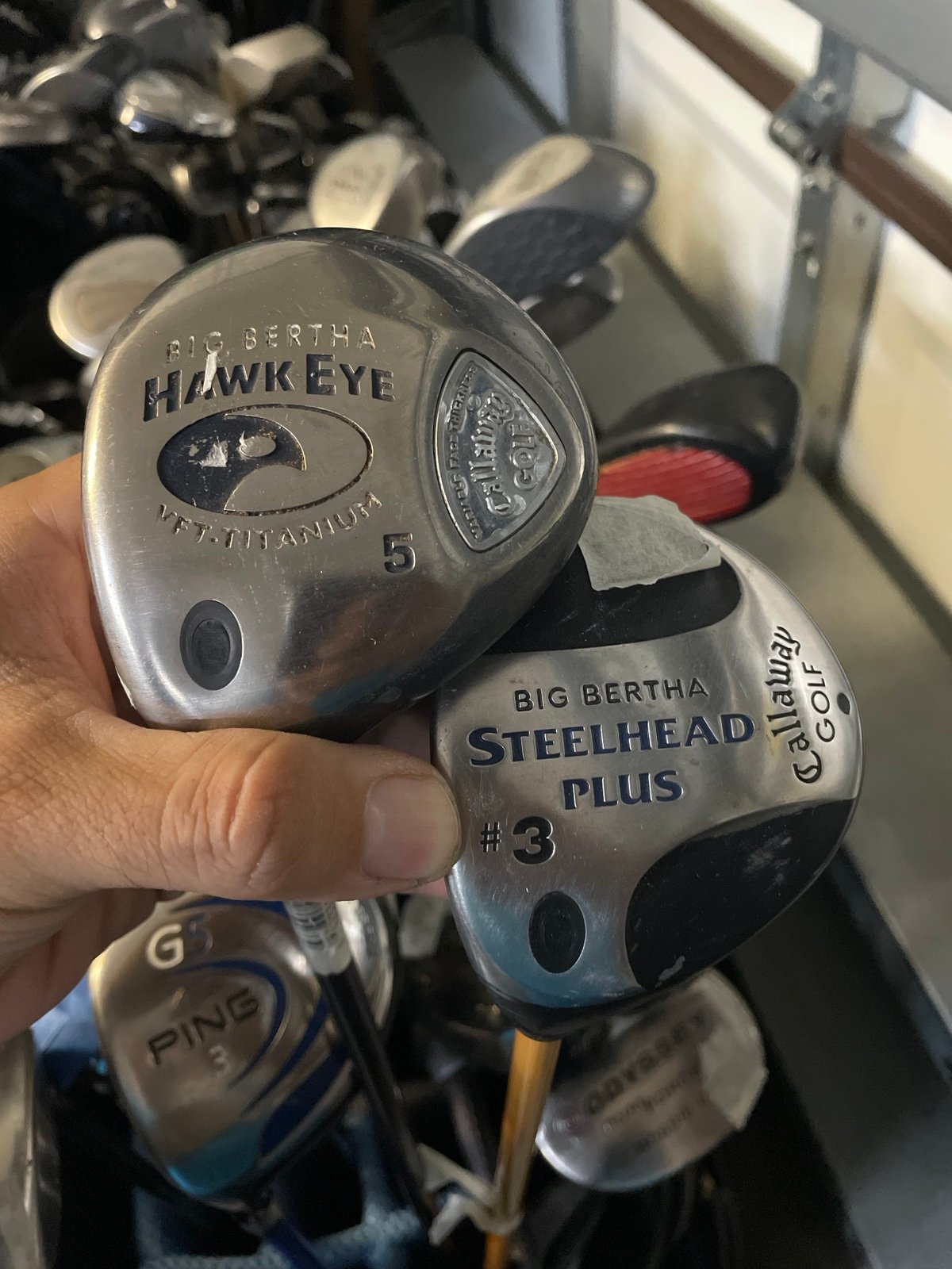 Callaway Big Bertha wood 3 and 5