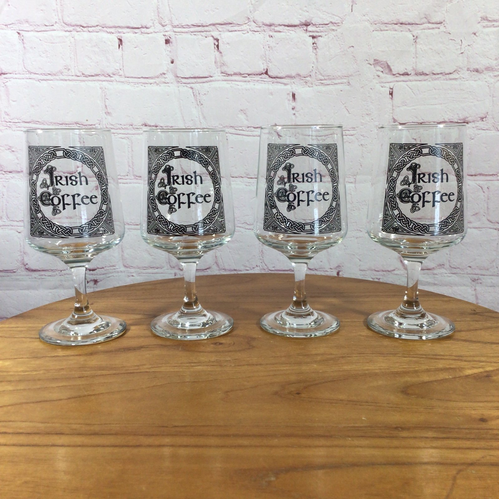 Vintage Irish Coffee Glasses - Set of 4