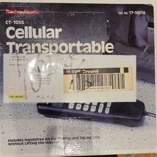 Radio shack cellular transportable telephone, original box