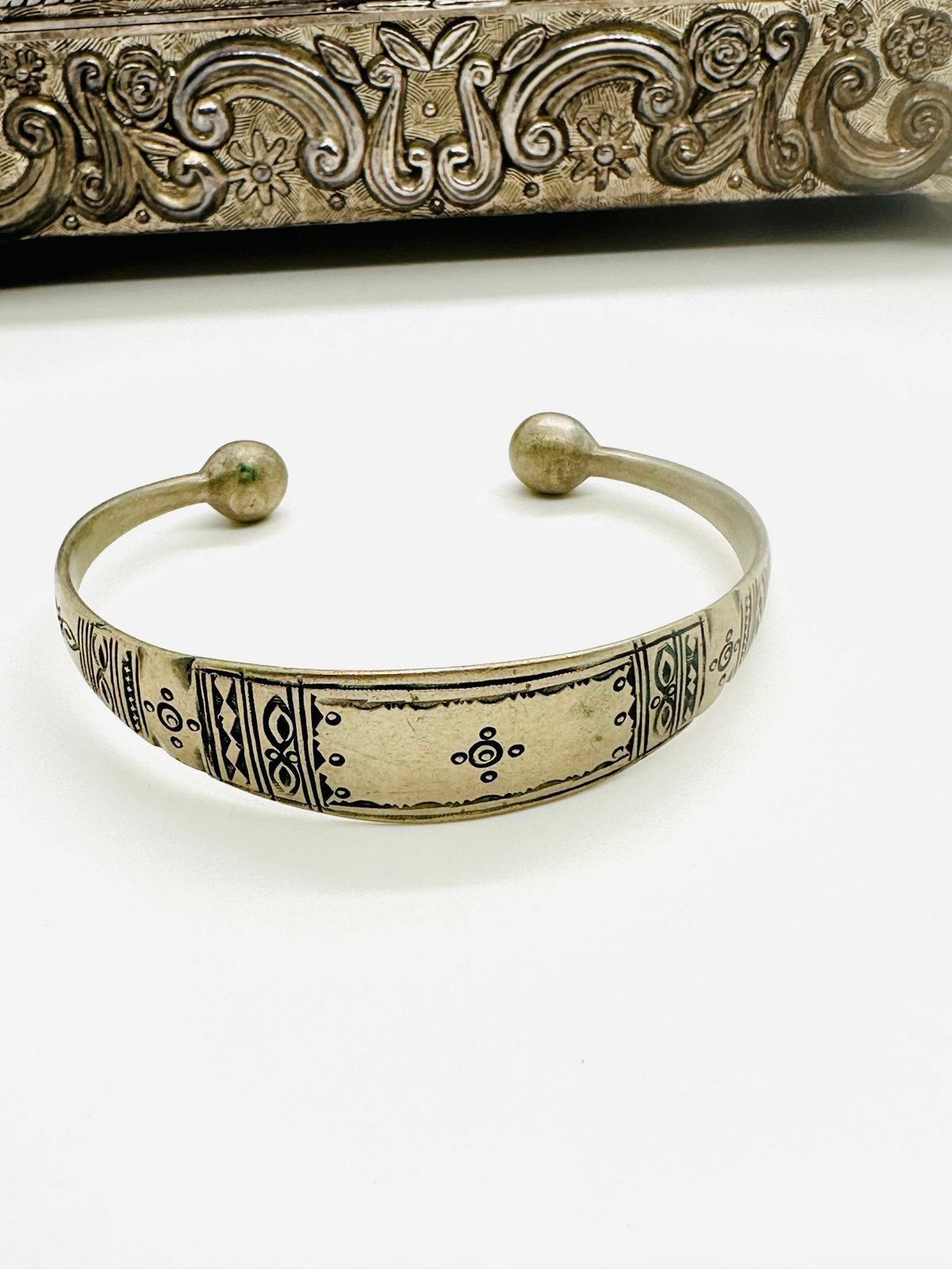 Touareg Vintage Wood&Metal Bangle トウアレグ ヴィンテージ