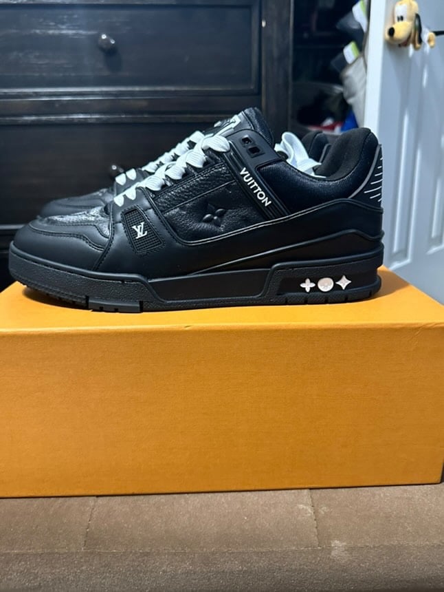 Louis Vuitton Embossed Monogram Trainers