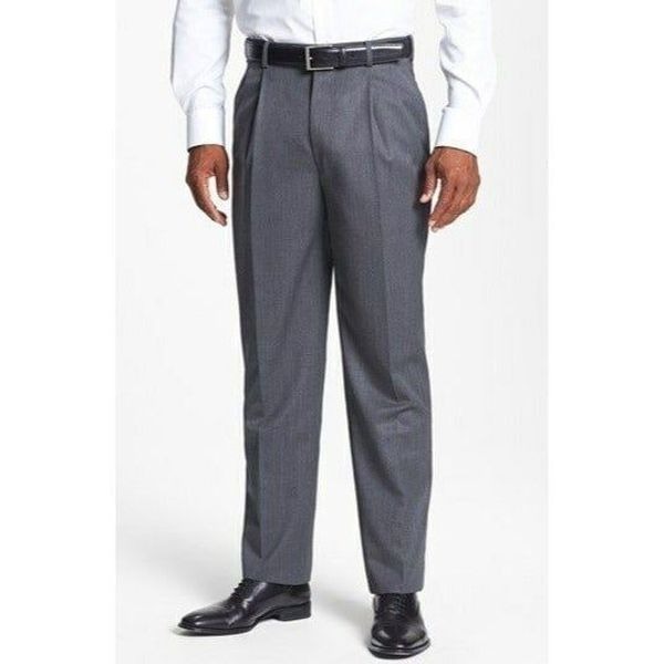 Men's JB Britches Pleat Wool 9788 Sz 33R