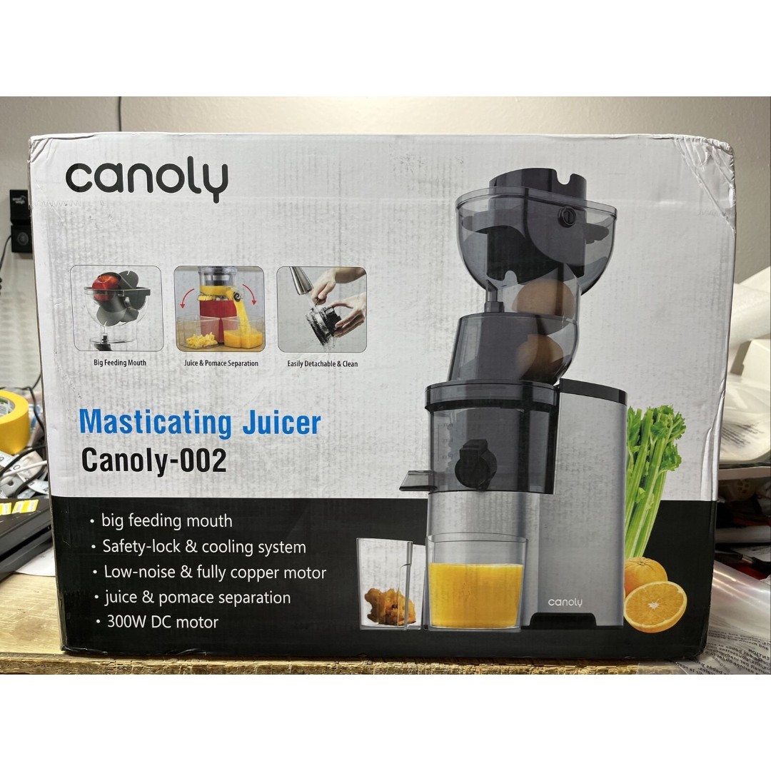 Canoly Masticating Juicer - Canoly-002 300W Easy Clean