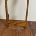 Show Plate Designs wooden OAK wall hanging 4 plate sign display holder 39 long