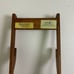 Show Plate Designs wooden OAK wall hanging 4 plate sign display holder 39 long