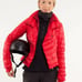 Lululemon Women's Red Pedal Power Moto Winter Puffer Blazer Size 6
