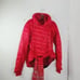 Lululemon Women's Red Pedal Power Moto Winter Puffer Blazer Size 6
