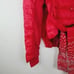 Lululemon Women's Red Pedal Power Moto Winter Puffer Blazer Size 6