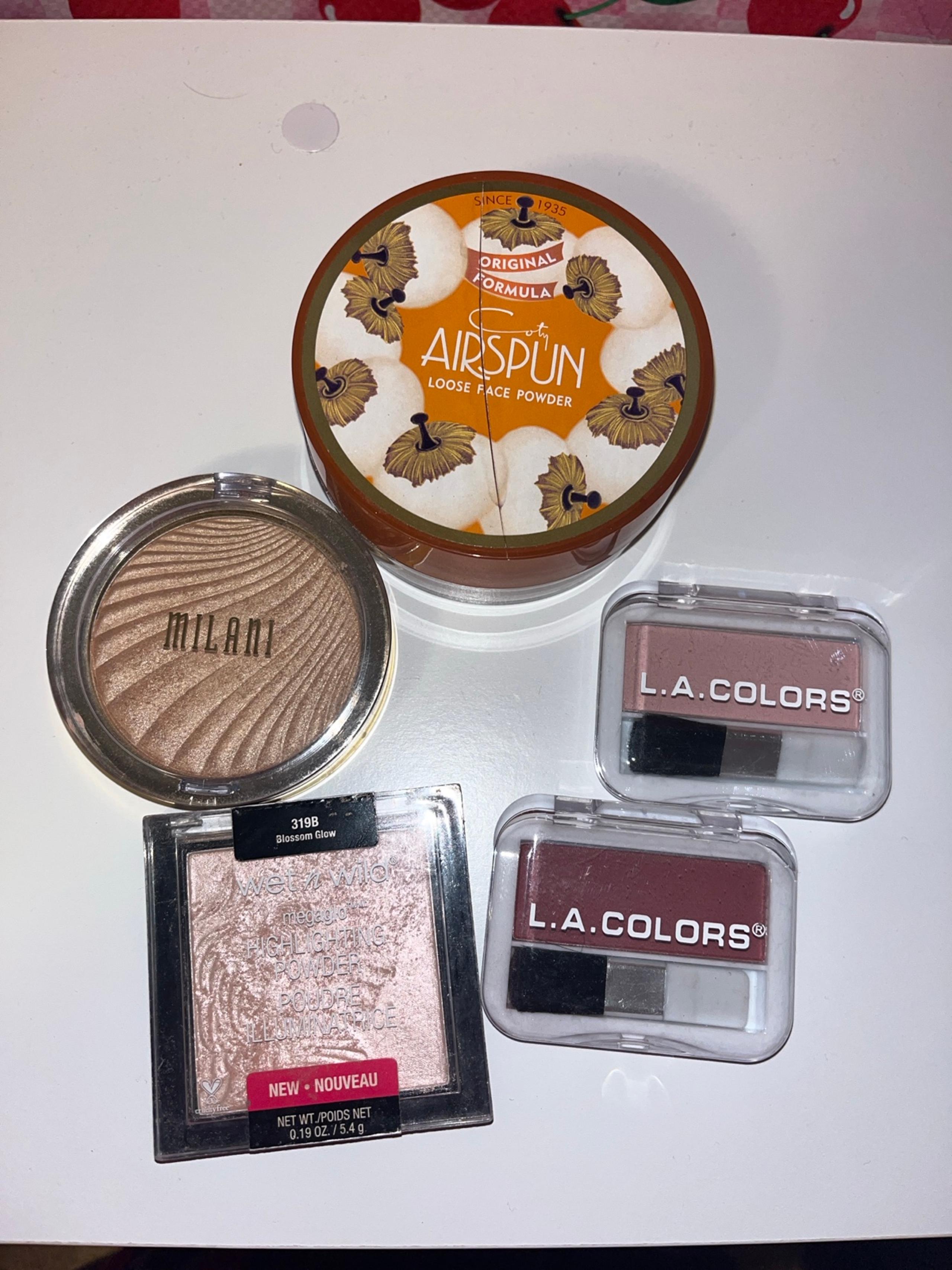 Makeup Lot | Lightly Used | Airspun, LA Colors, Milani, Wet n Wild