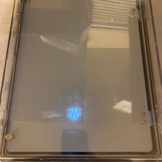 Gratury junction box IP 67 waterproof plastic enclosure for electrical jobs.