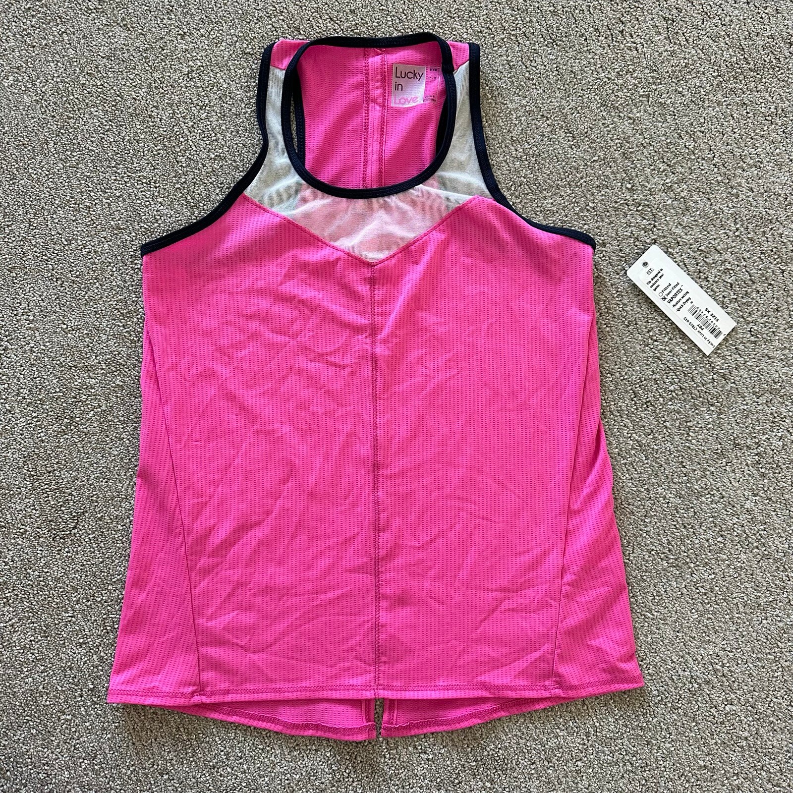 LUCKY IN LOVE Santa Fe Fly High Tie Back Tank Top Size XS
