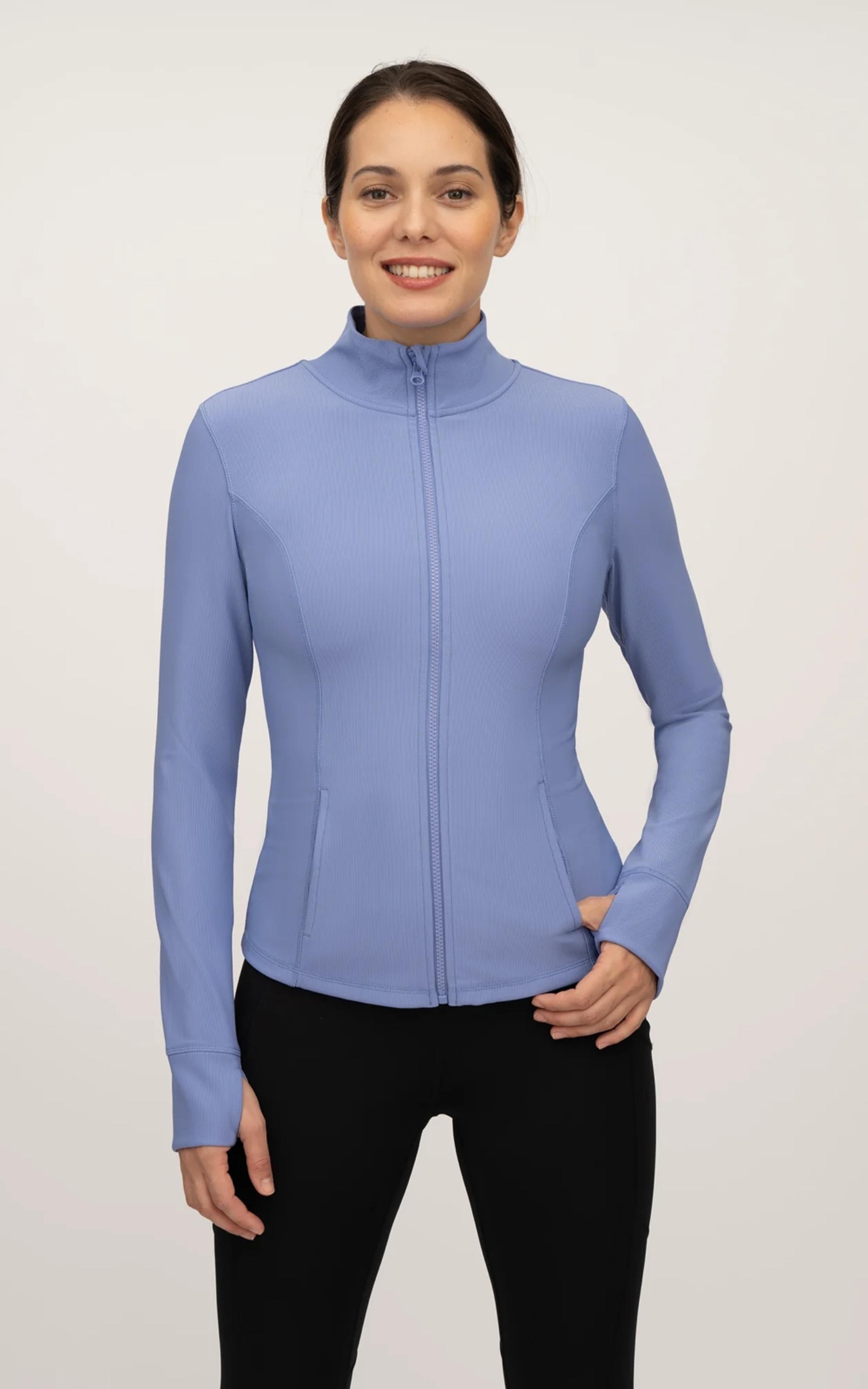 90 Degrees by Reflex Women’s NWOT Rib Altitude Full Zip Jacket (M)