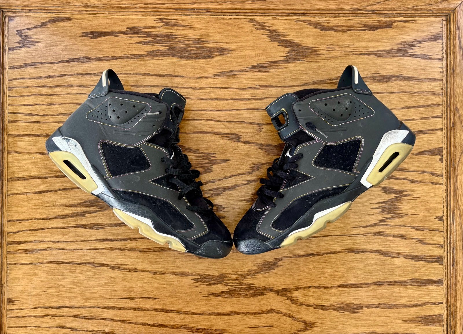 Retro Jordan 6 Lakers men size 12