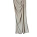 superdown Karmin Gold Metallic Spaghetti Strap Side Slit Ruched Maxi Dress SMALL
