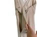 superdown Karmin Gold Metallic Spaghetti Strap Side Slit Ruched Maxi Dress SMALL