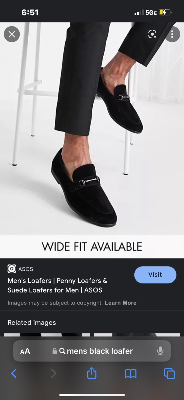 Black mens loafer. Size 11 NEVER WORN