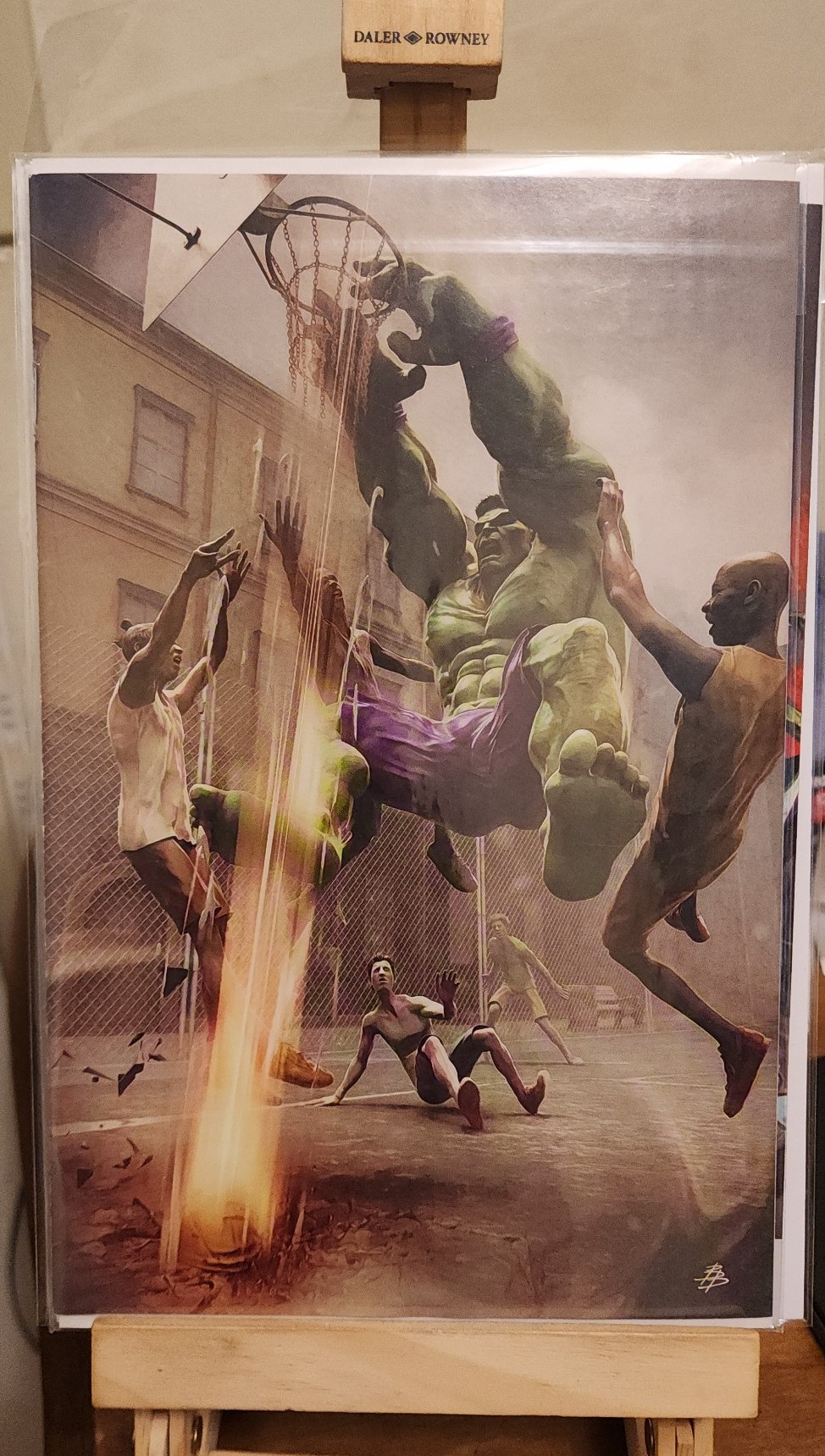 HULK #3 SMASHTRONAUT SMASH DUNK STREETBALL SMASH VIRGIN COVER MARVEL